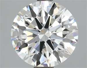 Picture of Lab Grown Diamond 3.05 Carats, Round with Ideal Cut, D Color, VVS2 Clarity and Certified by IGI
