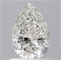 Natural Diamond 0.70 Carats, Pear with  Cut, H Color, VS1 Clarity and Certified by GIA