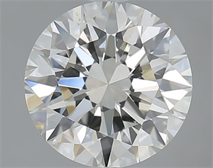 Foto Diamante Natural 2.01 quilates, Redondo , Color J, claridad SI1 y certificado GIA de