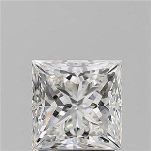Picture of Natural Diamond 2.01 Carats, Princess with  Cut, H Color, VVS2 Clarity and Certified by GIA