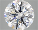 Lab Grown Diamond 5.05 Carats, Round with Ideal Cut, E Color, VVS2 Clarity and Certified by IGI