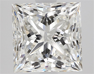 Picture of Natural Diamond 2.04 Carats, Princess with  Cut, G Color, VS1 Clarity and Certified by GIA
