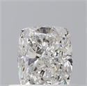 Diamante Natural 0.51 quilates, Del cojín , Color F, claridad VS1 y certificado GIA
