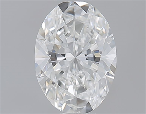 Foto Diamante Natural 0.40 quilates, Ovalado , Color H, claridad VVS2 y certificado GIA de