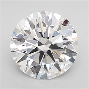 Picture of Lab Grown Diamond 1.55 Carats, Round with Ideal Cut, D Color, VS1 Clarity and Certified by IGI