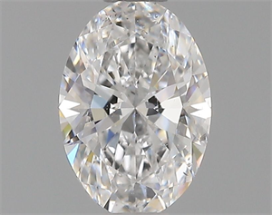 Picture of Natural Diamond 0.67 Carats, Oval with  Cut, D Color, SI1 Clarity and Certified by GIA