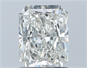Natural Diamond 1.20 Carats, Radiant with  Cut, H Color, VVS2 Clarity and Certified by GIA