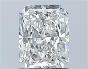 Picture of Natural Diamond 1.20 Carats, Radiant with  Cut, H Color, VVS2 Clarity and Certified by GIA