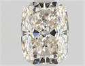 Natural Diamond 0.62 Carats, Cushion with  Cut, I Color, VVS1 Clarity and Certified by GIA