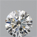Natural Diamond 0.70 Carats, Round with Excellent Cut, I Color, SI1 Clarity and Certified by GIA