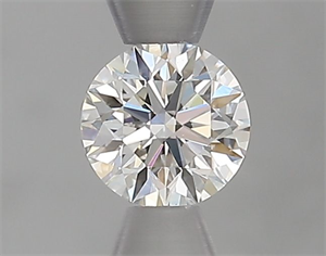 Picture of Natural Diamond 0.41 Carats, Round with Excellent Cut, F Color, VS1 Clarity and Certified by GIA