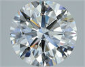 Diamante Natural 2.72 quilates, Redondo , Color G, claridad VVS2 y certificado GIA