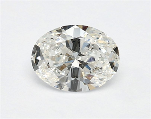 Picture of Natural Diamond 0.49 Carats, Oval with  Cut, F Color, SI1 Clarity and Certified by GIA