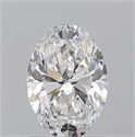 Natural Diamond 1.01 Carats, Oval with  Cut, E Color, VS1 Clarity and Certified by GIA