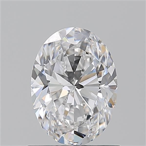 Picture of Natural Diamond 1.01 Carats, Oval with  Cut, D Color, VS2 Clarity and Certified by GIA