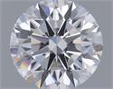 Lab Grown Diamond 1.24 Carats, Round with Ideal Cut, D Color, VS1 Clarity and Certified by IGI