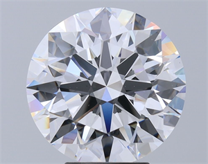 Picture of Natural Diamond 5.07 Carats, Round with Excellent Cut, D Color, VS2 Clarity and Certified by GIA