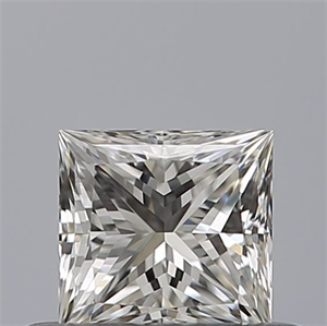 Picture of Natural Diamond 0.41 Carats, Princess with  Cut, G Color, VVS1 Clarity and Certified by GIA