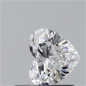 Natural Diamond 0.51 Carats, Heart with  Cut, E Color, SI1 Clarity and Certified by GIA