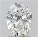 Diamante Natural 1.20 quilates, Ovalado , Color E, claridad SI2 y certificado GIA