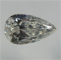 Natural Diamond 0.19 Carats, Pear with  Cut, F Color, VS1 Clarity and Certified by GIA