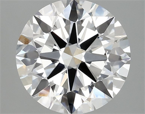 Picture of Lab Grown Diamond 2.79 Carats, Round with Ideal Cut, F Color, VS1 Clarity and Certified by IGI