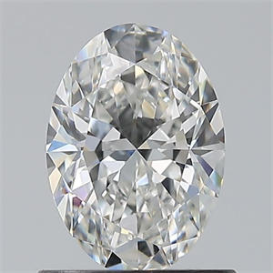 Foto Diamante Natural 0.80 quilates, Ovalado , Color F, claridad VVS1 y certificado GIA de