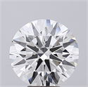 Lab Grown Diamond 6.09 Carats, Round with Ideal Cut, F Color, VVS2 Clarity and Certified by IGI