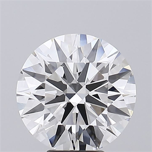 Picture of Lab Grown Diamond 6.09 Carats, Round with Ideal Cut, F Color, VVS2 Clarity and Certified by IGI