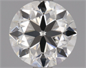 Natural Diamond 0.90 Carats, Round with Very Good Cut, H Color, VS2 Clarity and Certified by GIA