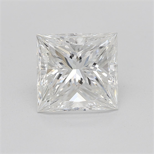 Picture of Natural Diamond 1.51 Carats, Princess with  Cut, G Color, SI1 Clarity and Certified by GIA