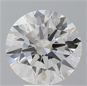 Lab Grown Diamond 5.53 Carats, Round with Ideal Cut, E Color, VVS2 Clarity and Certified by IGI