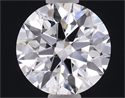 Del inventario de diamantes de laboratorio, 1.04 quilates, Redondo , Color E, claridad VVS1 y certificado IGI