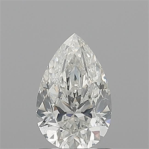Picture of Natural Diamond 1.01 Carats, Pear with  Cut, H Color, SI2 Clarity and Certified by GIA
