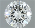 Diamante Natural 0.50 quilates, Redondo , Color H, claridad VVS1 y certificado IGI
