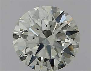 Picture of Natural Diamond 0.56 Carats, Round with Excellent Cut, H Color, VVS2 Clarity and Certified by GIA