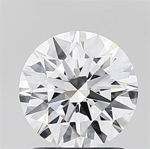 Picture of Lab Grown Diamond 1.26 Carats, Round with Ideal Cut, D Color, VVS1 Clarity and Certified by IGI
