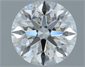 Del inventario de diamantes de laboratorio, 1.53 quilates, Redondo , Color D, claridad VVS2 y certificado IGI