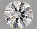 Natural Diamond 1.01 Carats, Round with Excellent Cut, K Color, SI2 Clarity and Certified by GIA