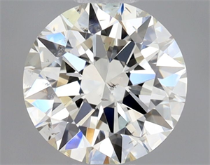 Foto Diamante Natural 0.50 quilates, Redondo , Color I, claridad SI1 y certificado GIA de