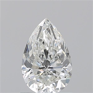 Picture of Natural Diamond 1.01 Carats, Pear with  Cut, H Color, VVS1 Clarity and Certified by GIA