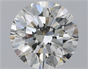 Diamante Natural 5.00 quilates, Redondo , Color J, claridad SI1 y certificado GIA