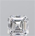 Natural Diamond 1.01 Carats, Asscher with  Cut, F Color, VS2 Clarity and Certified by GIA