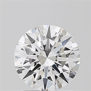 Picture of Lab Grown Diamond 1.41 Carats, Round with Ideal Cut, D Color, VVS2 Clarity and Certified by IGI
