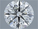 Diamante Natural 0.55 quilates, Redondo , Color I, claridad IF y certificado IGI