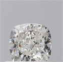 Natural Diamond 0.51 Carats, Cushion with  Cut, G Color, SI1 Clarity and Certified by GIA