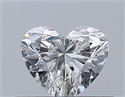 Natural Diamond 0.33 Carats, Heart with  Cut, E Color, VS1 Clarity and Certified by GIA