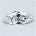 Natural Diamond 4.24 Carats, Marquise with  Cut, G Color, SI2 Clarity and Certified by GIA