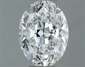 Picture of Natural Diamond 0.80 Carats, Oval with  Cut, D Color, VVS2 Clarity and Certified by GIA