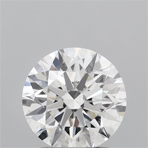 Picture of Lab Grown Diamond 1.54 Carats, Round with Ideal Cut, D Color, VS1 Clarity and Certified by IGI